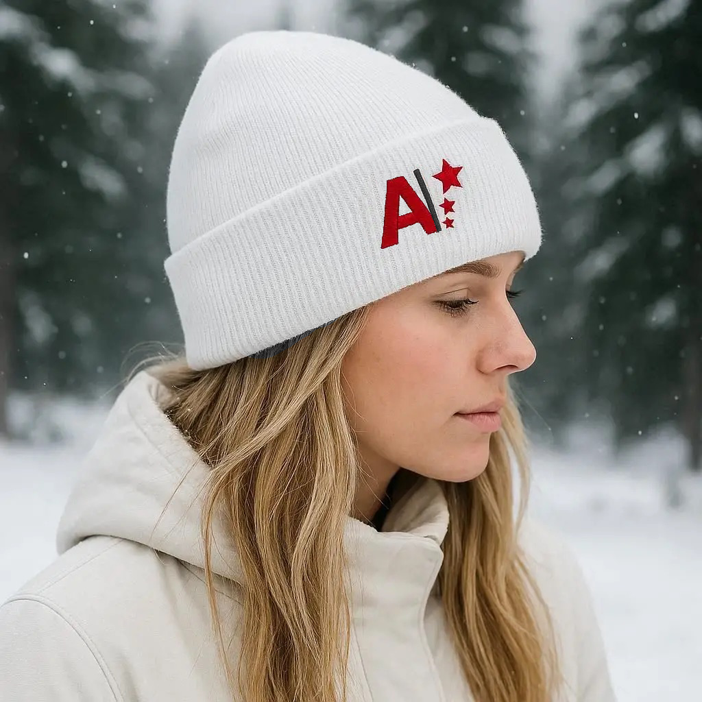Aeroa Embroidered Beanie